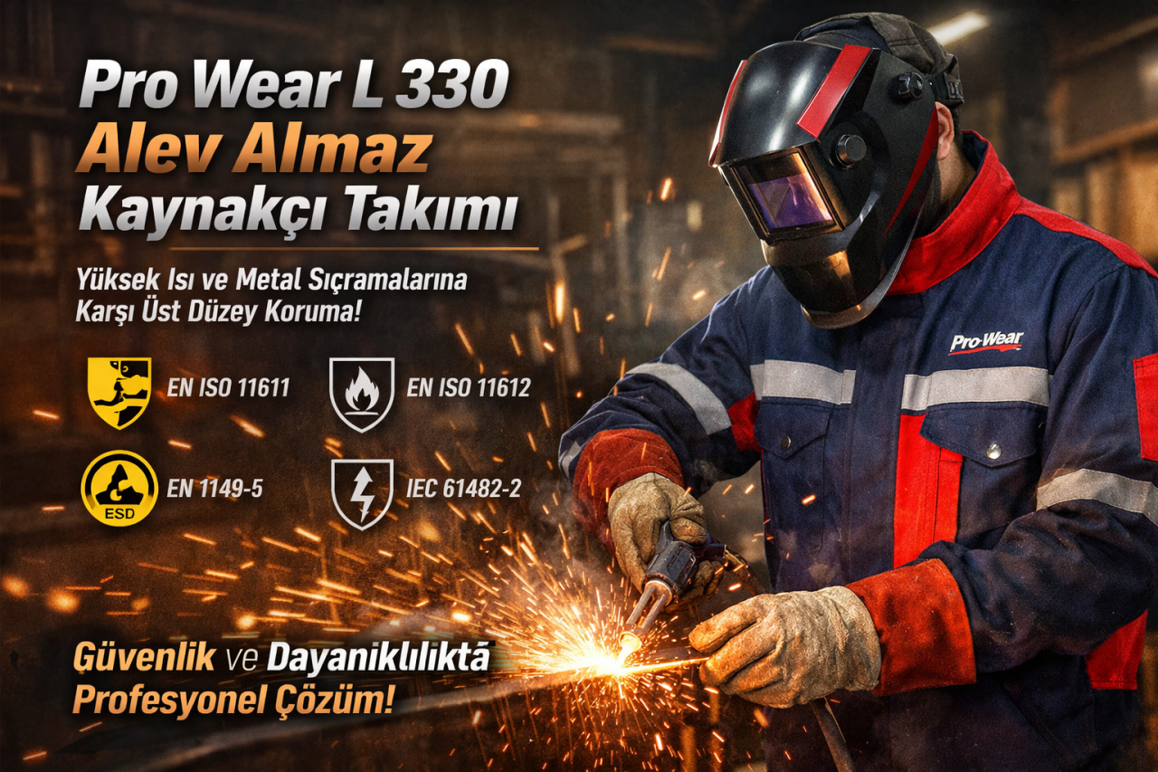 Alev Almaz Kaynakçı Kıyafetleri | Pro Wear