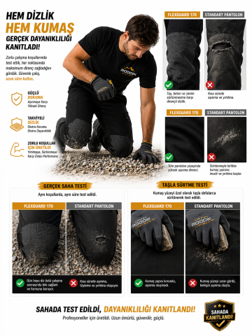 Rodopi Ural NY66 Teknik İş Pantolonu