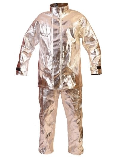 Fireshield Alüminize  Preox  Radyan Isı Ve Erimiş Metal Sıçramalarına Karşı Elbise