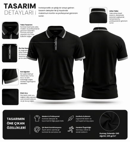 Stones Polo yaka tişört