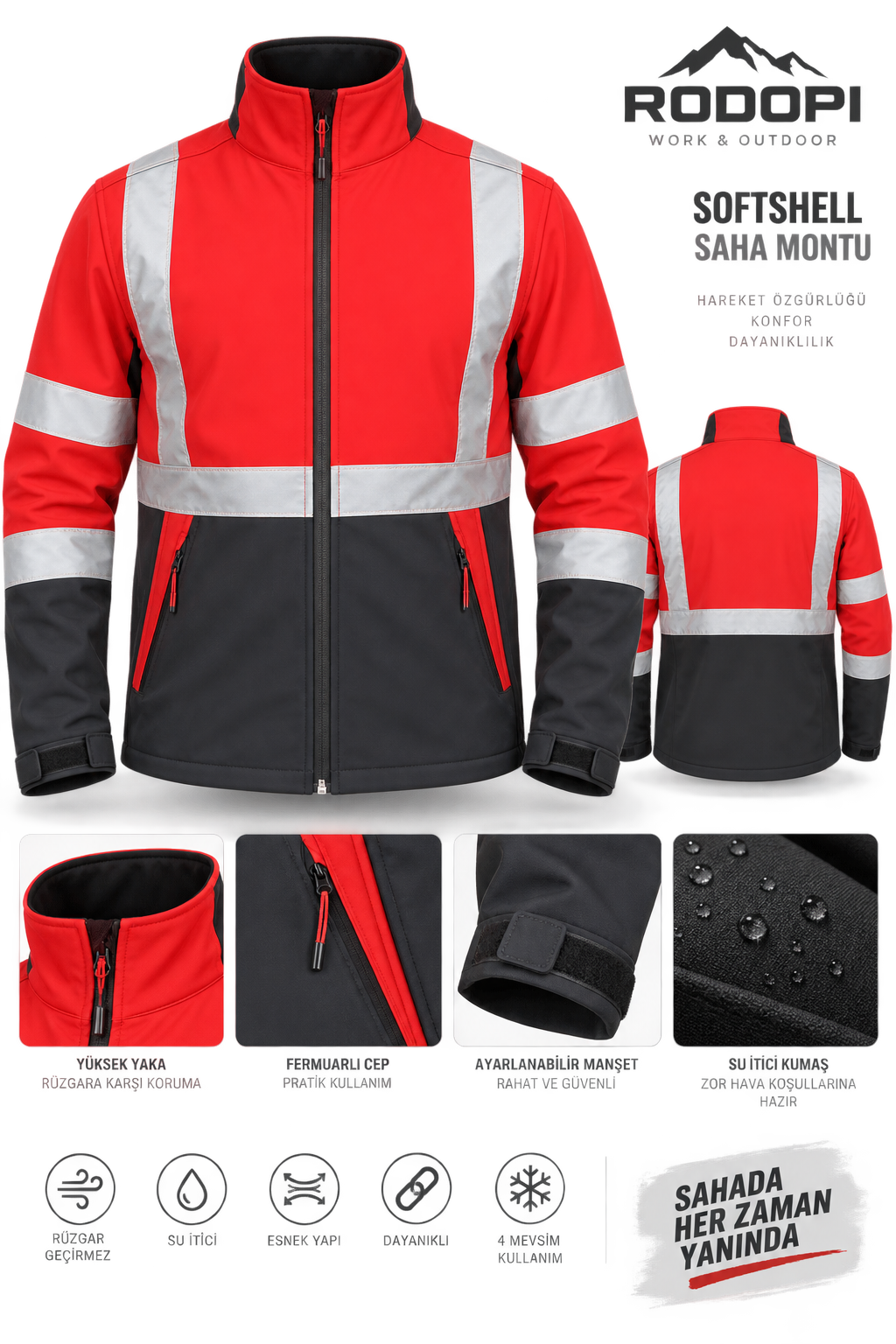 Rodopi Galaksi Softshell Mont