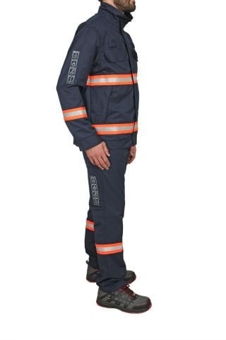 ProWear VoltArc 4K Aramid Elektrik Ark Korumalı Alev Almaz İş Elbisesi  (Ceket + Pantolon)