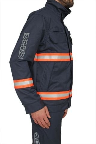 ProWear VoltArc 4K Aramid Elektrik Ark Korumalı Alev Almaz İş Elbisesi  (Ceket + Pantolon)