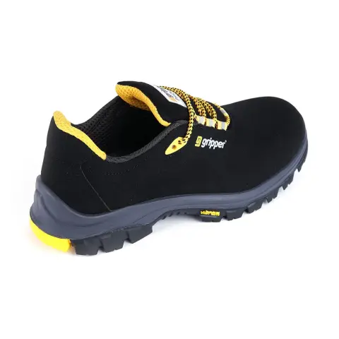 Gripper GPR-55 S3 Siyah Microfiber Kompozit Vibram Taban İş Güvenlik Ayakkabısı