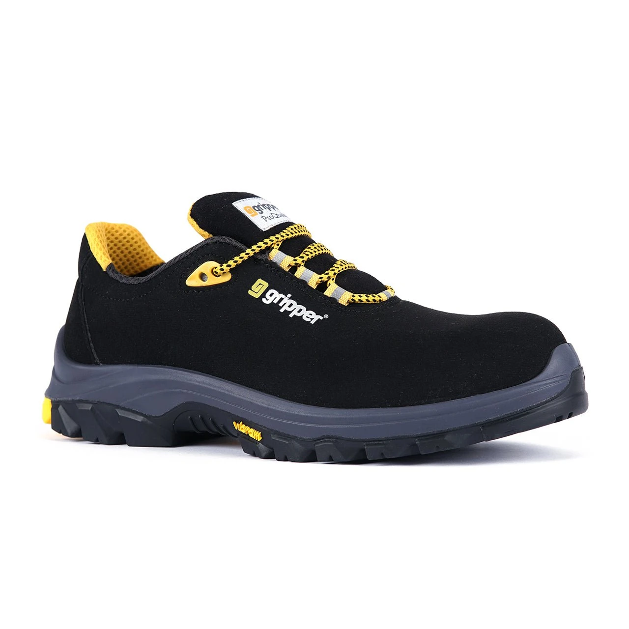 Gripper GPR-55 S3 Siyah Microfiber Kompozit Vibram Taban İş Güvenlik Ayakkabısı