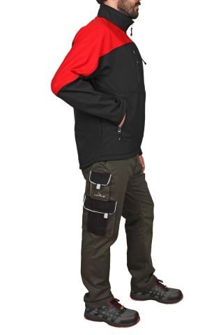 Lepus Zirve Red Softshell Mont