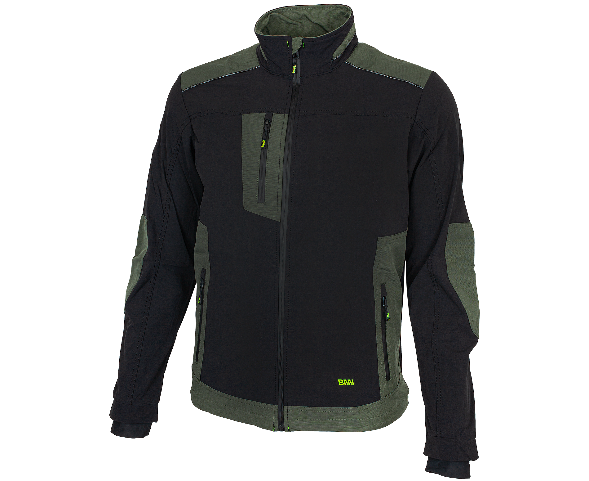Rodopi Erebos Softshell Ceket Yeşil/Siyah