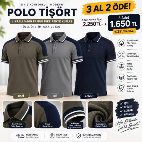 Rodopi CoreFlex Polo Tshirt 3 Al  2 ÖDE