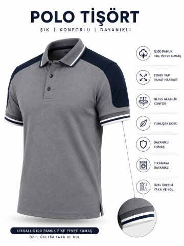 Rodopi CoreFlex Polo Tshirt 3 Al  2 ÖDE