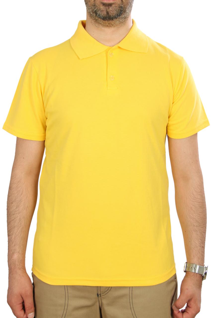 Polo Yaka Tişört Mavi  (K) L