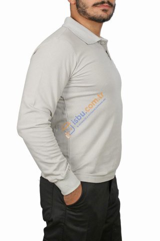 Polo Yaka İş Tişörtü Sweatshirt