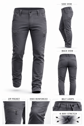 Lepus Relax Spx Pantolon Gri