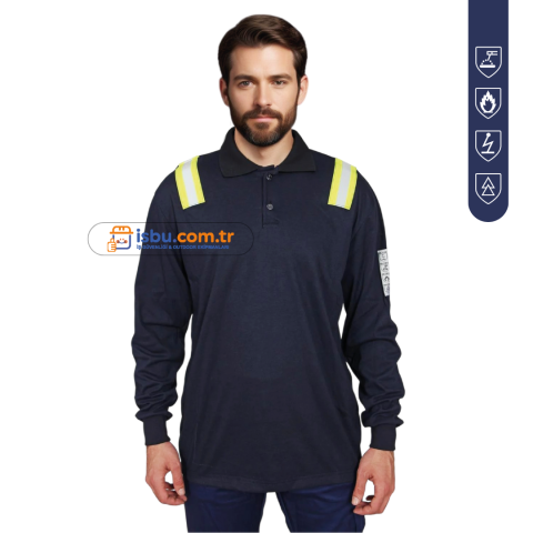 Alev Almaz  Antistatik  Polo Tişört /Prowear