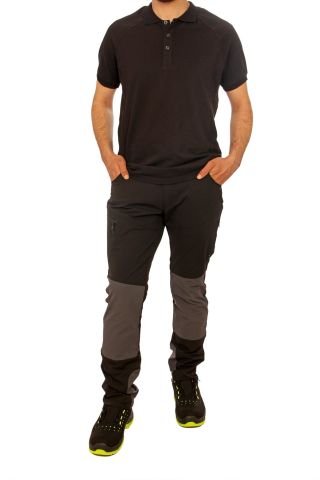 Lacost Polo Yaka Tişört Siyah