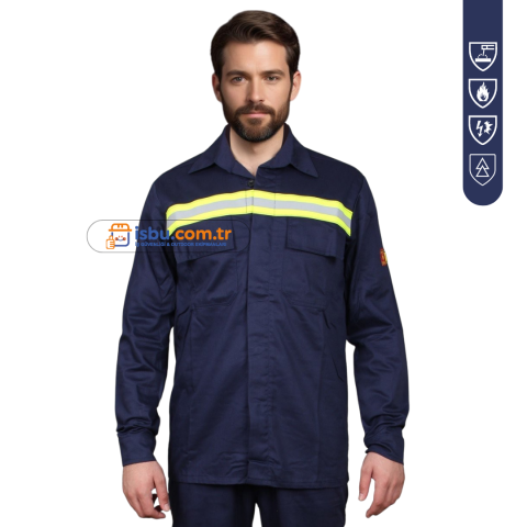 Electra Alev Almaz Elektrik Arkından Koruyucu Gömlek - Pro-Wear
