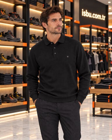 RODOPI STONES Atlas Polo Yaka Sweatshirt