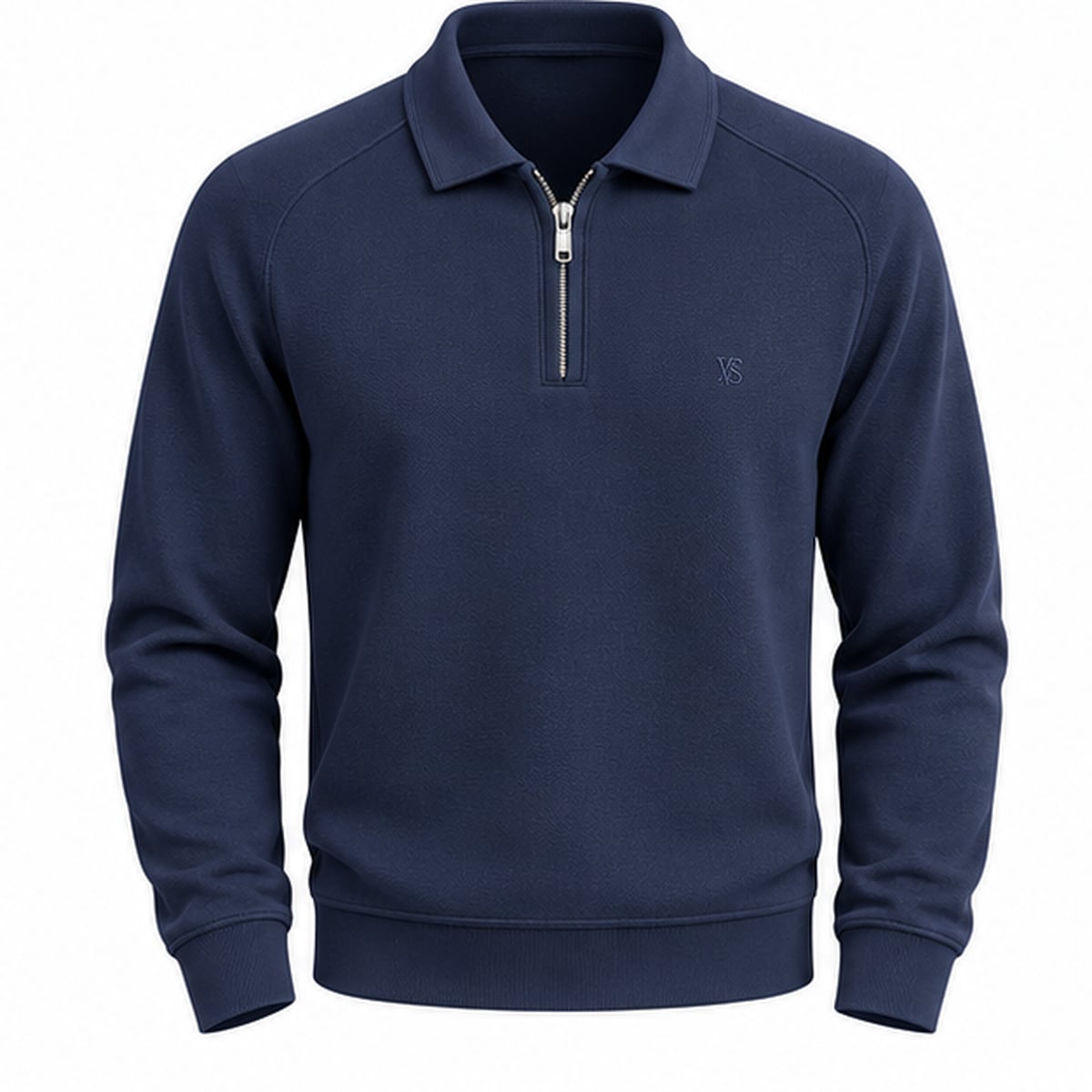 Rodopi Verona Lacoste Pamuklu Yarım Fermuarlı Polo Sweatshirt