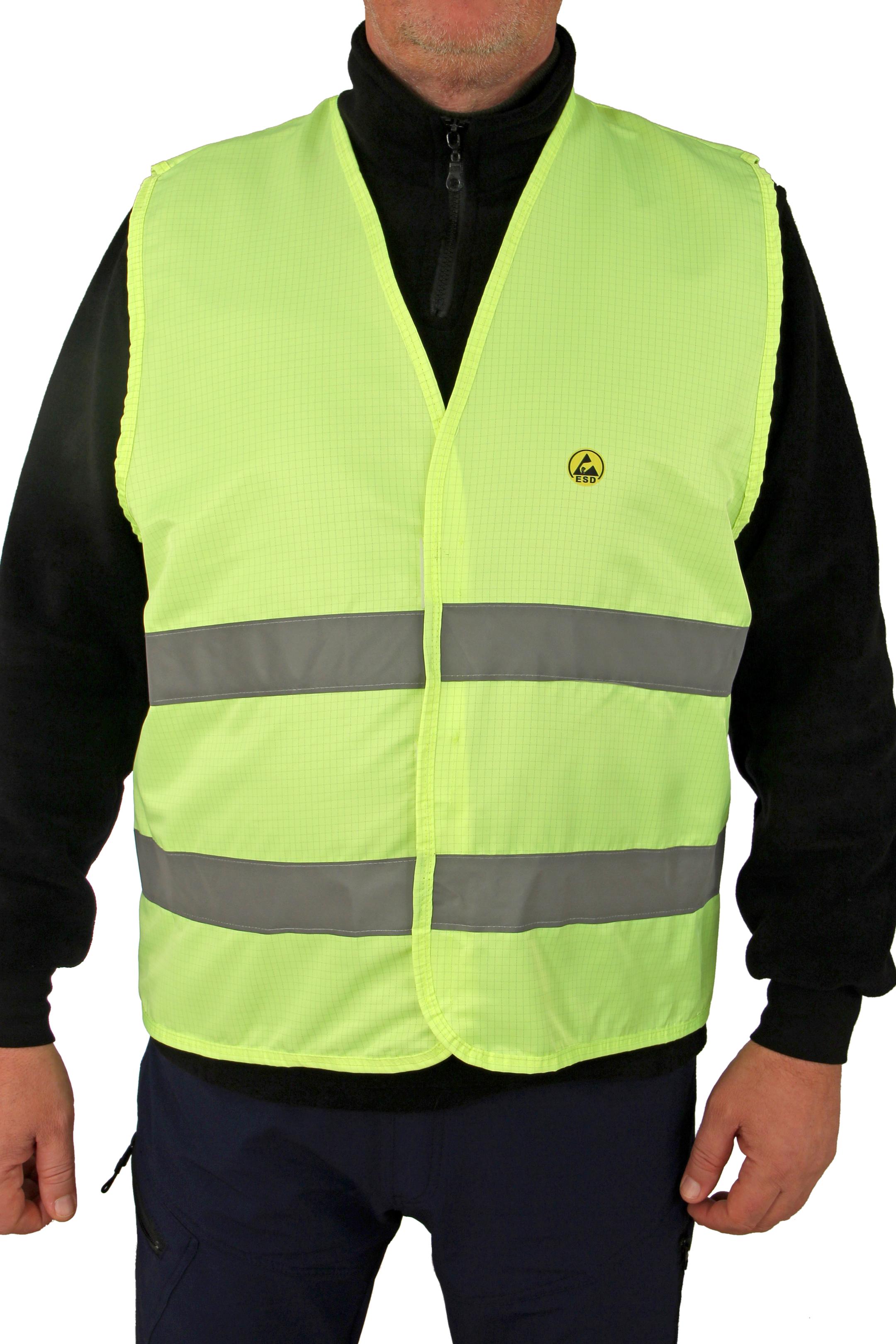 ANTİSTATİK ESD İKAZ YELEGİ