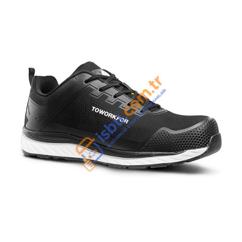 Toworkfor Super Set Black S1P-SRC-ESD -Iş Güvenlik Ayakkabısı