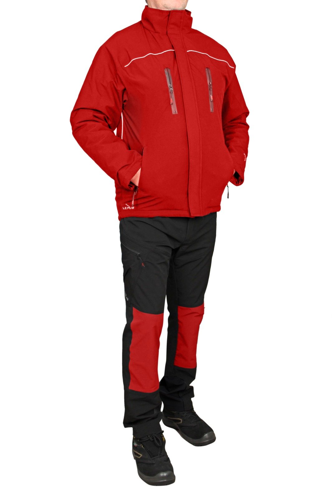 Lepus Rips Red Mont ve Lepus spx Pantalon kombin