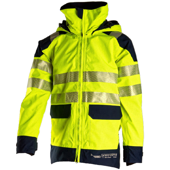 Hava Koşullarına Dayanıklı Ceket GORE-TEX Pyrad® , APC 2, HRC 4, 51 cal/cm²