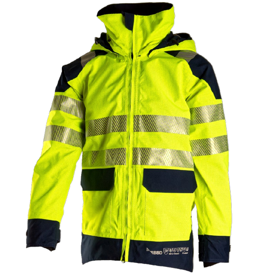 Hava Koşullarına Dayanıklı Ceket GORE-TEX Pyrad® , APC 2, HRC 4, 51 cal/cm²