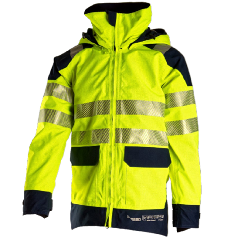 Hava Koşullarına Dayanıklı Ceket GORE-TEX Pyrad® , APC 2, HRC 4, 51 cal/cm²