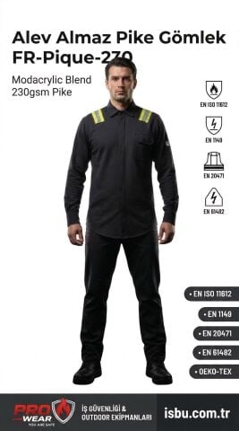 Alev Almaz Pike Gömlek