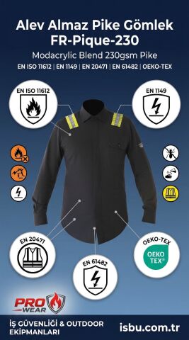 Alev Almaz Pike Gömlek