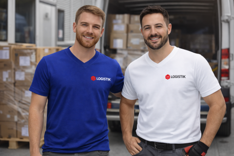 Tişört Penye V  Yaka