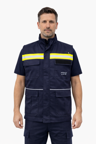Pro Wear Lumen FR 260 Alev Almaz Reflektörlü Yelek
