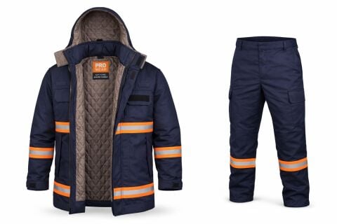 Pro Wear ThermoGuard FR Aramid Kaban & Pantolon Takımı
