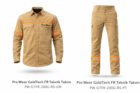 Pro Wear Teknik Gold Shield Gömlek Pantolon