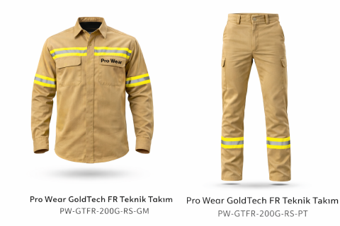 Pro Wear Teknik Gold Shield Gömlek Pantolon