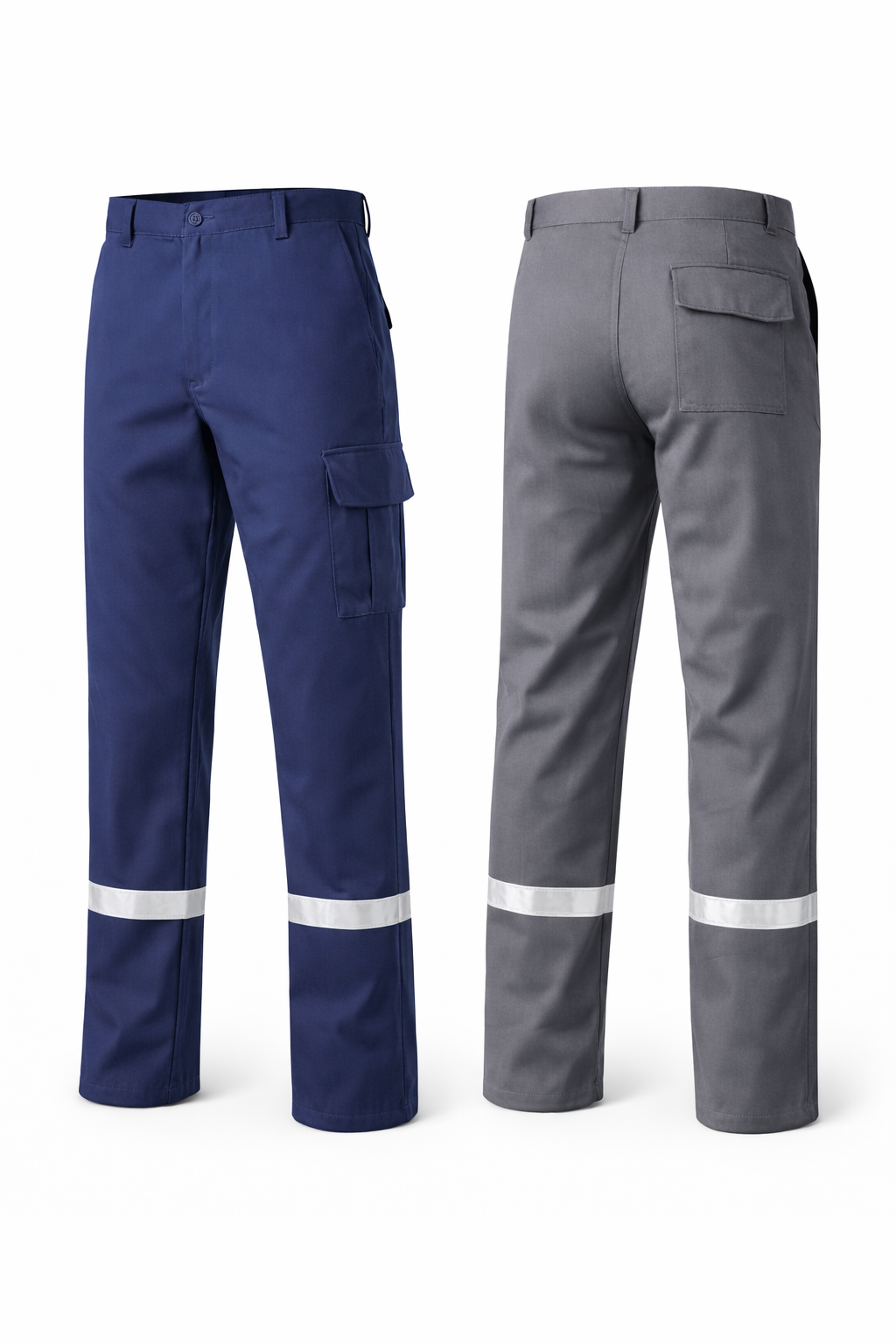 Gabardin Yazlı İş Pantolonu