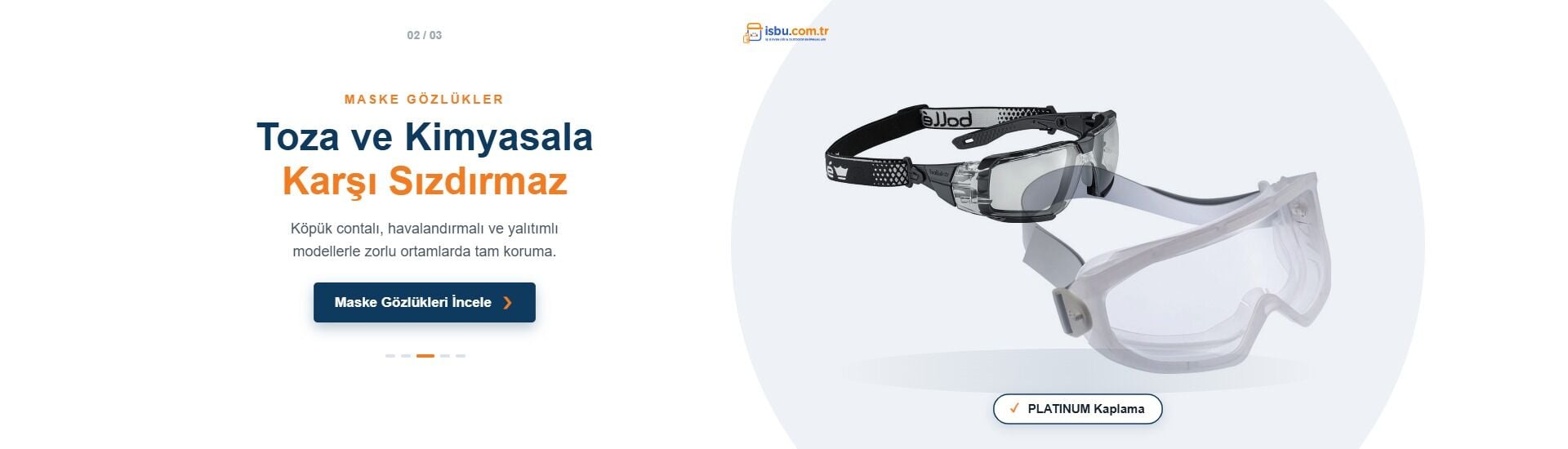 Bollé Safety Maske Gözlükler